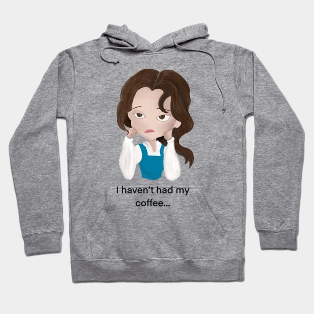 Tired princess Hoodie by Andrea Ruiz Designs